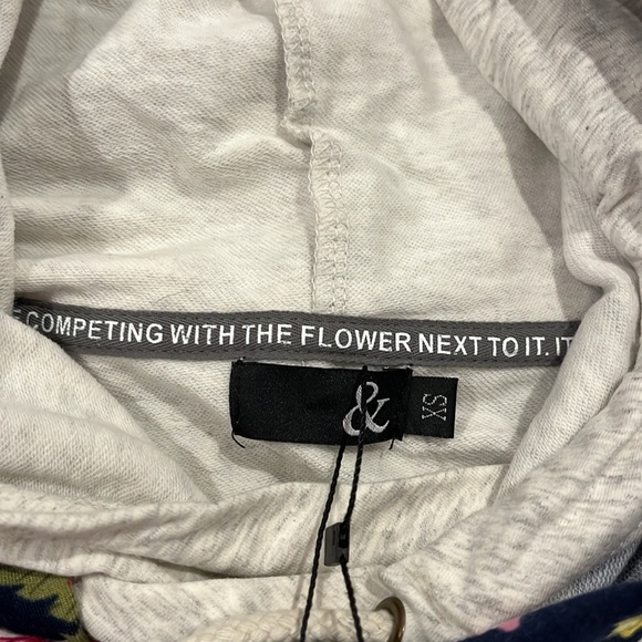Brand new ampersand double hood hoodie! - Picture 3 of 4